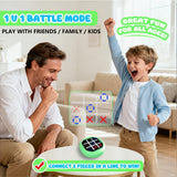 Darrahopens Baby & Kids > Baby & Kid's Toys > Activity Toys 4-in-1 Electronic Tic Tac Toe Game: AI Battle, Two-Player Mode, Memory & Speed Challenge | Handheld Portable Game Console, Suitable for Both Kids and Adults (Batteries Not Included)（green）