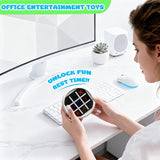 Darrahopens Baby & Kids > Baby & Kid's Toys > Activity Toys 4-in-1 Electronic Tic Tac Toe Game: AI Battle, Two-Player Mode, Memory & Speed Challenge | Handheld Portable Game Console, Suitable for Both Kids and Adults (Batteries Not Included)（green）