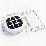 Darrahopens Baby & Kids > Baby & Kid's Toys > Activity Toys 4-in-1 Electronic Tic Tac Toe Game: AI Battle, Two-Player Mode, Memory & Speed Challenge | Handheld Portable Game Console, Suitable for Both Kids and Adults (Batteries Not Included)（WHITE）