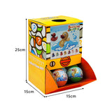 Darrahopens Baby & Kids > Baby & Kid's Toys > Activity Toys 40X Kenisy Sparkling Glitter Duck Capsules 50mm Collectible Gacha in Display Box