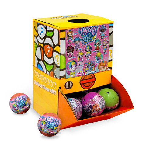 Darrahopens Baby & Kids > Baby & Kid's Toys > Activity Toys 40X Kenisy Unicorn Dolls Toy Capsules 50mm Collectible Gacha in Display Box