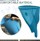 Darrahopens Baby & Kids > Baby & Kid's Toys > Activity Toys Blue Granny Pants Yard Game for Kids - Durable Outdoor Tossing Activity with Ball and Pump - 60x80cm Fun Backyard Game for Australian Family BBQs
