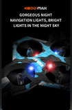 Darrahopens Baby & Kids > Baby & Kid's Toys > Activity Toys Camouflage Blue 2.4G Remote Control Stunt Fighter Drone  - Manual Toss Launch, One-Key Operation for 360° Flip & Circular Flight, 3-Speed Adjustable Stable Quadcopter with Night Lights