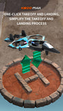 Darrahopens Baby & Kids > Baby & Kid's Toys > Activity Toys Camouflage Blue 2.4G Remote Control Stunt Fighter Drone  - Manual Toss Launch, One-Key Operation for 360° Flip & Circular Flight, 3-Speed Adjustable Stable Quadcopter with Night Lights