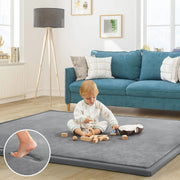 Darrahopens Baby & Kids > Baby & Kid's Toys > Activity Toys CARLA HOME Baby Play Mat 200x300cm, Thick Foam Crawling Mat, Infants, Grey In Australia - Darrahopens