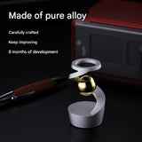 Darrahopens Baby & Kids > Baby & Kid's Toys > Activity Toys Desktop Levitating Gyro,Magnetic Floating Desk Toy for Stress Relief, Elegant Design-silver