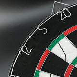 Darrahopens Baby & Kids > Baby & Kid's Toys > Activity Toys Durable Part  Printing 18" Two Side Dart Board+6 Darts Steel Wire Inlay