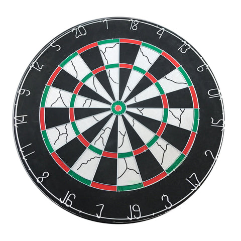 Darrahopens Baby & Kids > Baby & Kid's Toys > Activity Toys Durable Part  Printing 18" Two Side Dart Board+6 Darts Steel Wire Inlay