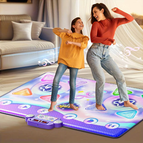 Darrahopens Baby & Kids > Baby & Kid's Toys > Activity Toys Kids Dance Mat Double Player Interactive Music Game