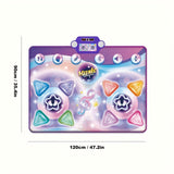 Darrahopens Baby & Kids > Baby & Kid's Toys > Activity Toys Kids Dance Mat Double Player Interactive Music Game