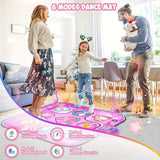 Darrahopens Baby & Kids > Baby & Kid's Toys > Activity Toys Kids LED Musical Dance Mat with 6 Game Modes