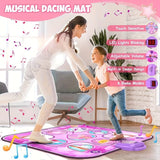 Darrahopens Baby & Kids > Baby & Kid's Toys > Activity Toys Kids LED Musical Dance Mat with 6 Game Modes