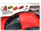 Darrahopens Baby & Kids > Baby & Kid's Toys > Activity Toys Majorette Porsche 911 GT3 RS Carry Case Playset including 4x Diecast Model Cars