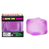 Darrahopens Baby & Kids > Baby & Kid's Toys > Activity Toys Purple Stress Cube Fidget Squishy Slow Rising Stress Ball, High Density Gel Filled Sensory Fidget Toy for Anxiety Relief