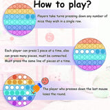Darrahopens Baby & Kids > Baby & Kid's Toys > Activity Toys Puzzle Finger Bubble Fun Toy-Heart-shaped