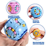 Darrahopens Baby & Kids > Baby & Kid's Toys > Activity Toys Rotating Prayer Magic Cube Fidget Spinner - Stress Relief Puzzle Toy for Kids & Adults