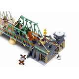 Darrahopens Baby & Kids > Baby & Kid's Toys > Activity Toys Sluban B0981 Model Kit WWII Battle of Budapest Winter Counter Attack Military Bridge Checkpoint Diorama Army DIY Set Toy In Australia - Darrahopens