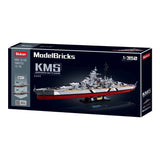 Darrahopens Baby & Kids > Baby & Kid's Toys > Activity Toys Sluban B1102 Model Kit WWII Bismarck Battleship Large Scale Warship Navy Vessel Boat Military Blocks DIY Construction In Australia - Darrahopens