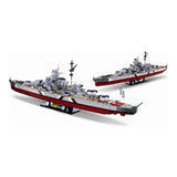 Darrahopens Baby & Kids > Baby & Kid's Toys > Activity Toys Sluban B1102 Model Kit WWII Bismarck Battleship Large Scale Warship Navy Vessel Boat Military Blocks DIY Construction In Australia - Darrahopens