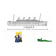 Darrahopens Baby & Kids > Baby & Kid's Toys > Activity Toys Sluban B1122 Model Kit 1:350 RMS Titanic Ocean Liner Cruise Ship Large Model Maritime Building Blocks DIY Construction In Australia - Darrahopens