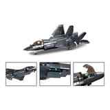 Darrahopens Baby & Kids > Baby & Kid's Toys > Activity Toys Sluban B1186 Model Kit 1:44 J35 Carrier Fighter Chinese Stealth Jet Plane Modern PLAAF Building Blocks DIY Set Toy In Australia - Darrahopens