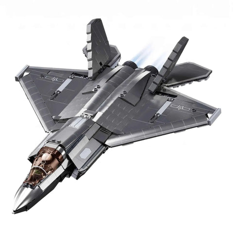 Darrahopens Baby & Kids > Baby & Kid's Toys > Activity Toys Sluban B1186 Model Kit 1:44 J35 Carrier Fighter Chinese Stealth Jet Plane Modern PLAAF Building Blocks DIY Set Toy In Australia - Darrahopens