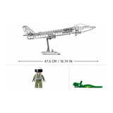 Darrahopens Baby & Kids > Baby & Kid's Toys > Activity Toys Sluban B1187 Model Kit 1:44 J20 Mighty Dragon Chinese Stealth Fighter Jet Plane Modern PLAAF Building Block DIY Set Toy In Australia - Darrahopens
