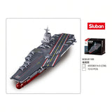 Darrahopens Baby & Kids > Baby & Kid's Toys > Activity Toys Sluban B1188 Model Kit 1:450 Aircraft Carrier Fujian Type 003 Chinese PLAN Warship Navy Vessel Boat Blocks DIY Set Toy In Australia - Darrahopens