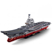 Darrahopens Baby & Kids > Baby & Kid's Toys > Activity Toys Sluban B1189 Model Kit 1:450 Aircraft Carrier Shandong Type 002 PLAN Warship Navy Vessel Boat Blocks DIY Set Toy In Australia - Darrahopens