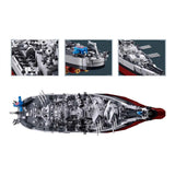 Darrahopens Baby & Kids > Baby & Kid's Toys > Activity Toys Sluban B1291 Model Kit 1:350 USS Missouri BB63 Mighty Mo Battleship Warship WWII Navy Vessel Boat Blocks DIY Set Toy In Australia - Darrahopens