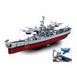 Darrahopens Baby & Kids > Baby & Kid's Toys > Activity Toys Sluban B1291 Model Kit 1:350 USS Missouri BB63 Mighty Mo Battleship Warship WWII Navy Vessel Boat Blocks DIY Set Toy In Australia - Darrahopens