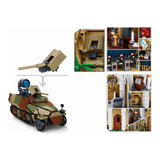 Darrahopens Baby & Kids > Baby & Kid's Toys > Activity Toys Sluban B1532 Model Kit 44cm Battle Of Sainte Mere Eglise D-Day WWII Paratrooper Army Building Blocks DIY Set Toy In Australia - Darrahopens
