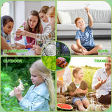 Darrahopens Baby & Kids > Baby & Kid's Toys > Activity Toys Student Digital Microscope for Kids – Portable 1000x Magnification Handheld Scope with 2 Inch HD Screen, LED Light & Photo Storage, Ideal for Science Class and Outdoor Exploration (White)