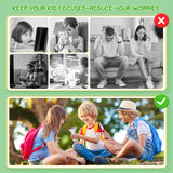 Darrahopens Baby & Kids > Baby & Kid's Toys > Activity Toys Student Digital Microscope for Kids – Portable 1000x Magnification Handheld Scope with 2 Inch HD Screen, LED Light & Photo Storage, Ideal for Science Class and Outdoor Exploration (White)