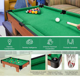 Darrahopens Baby & Kids > Baby & Kid's Toys > Activity Toys Wooden Mini Snooker Tables Billiards Game Pool Table Set Toy Extra Size For Kids