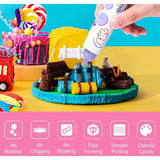 Darrahopens Baby & Kids > Baby & Kid's Toys > Art & Drawing Toys 3D Pla Filament, 3D Refill 1.75Mm, 3D Filament 5M 20 Colors Each, Suitable For Kids And Adults, 3D Pen Accessory