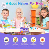 Darrahopens Baby & Kids > Baby & Kid's Toys > Art & Drawing Toys Automatic Water Change Brush Cleaner Cup