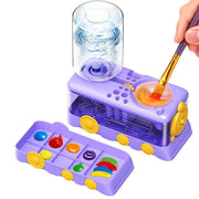 Darrahopens Baby & Kids > Baby & Kid's Toys > Art & Drawing Toys Automatic Water Change Brush Cleaner Cup