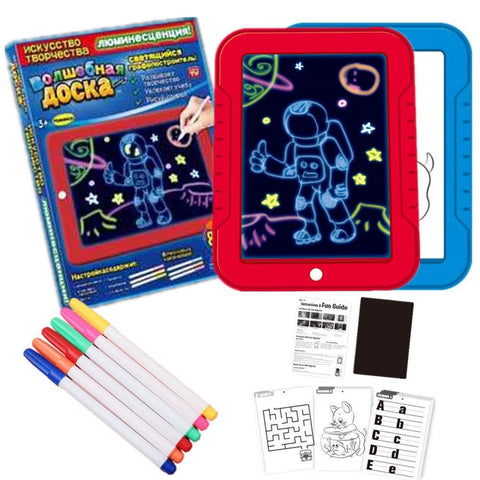 Darrahopens Baby & Kids > Baby & Kid's Toys > Art & Drawing Toys Magic Drawing Pad Electronics LED Writing Board Creative Art For Children