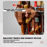 Darrahopens Baby & Kids > Baby & Kid's Toys > Building Toys Dragon Energy Temple Building Blocks Model Set