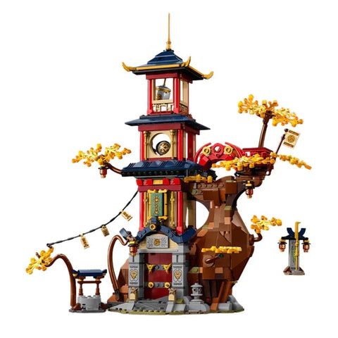 Darrahopens Baby & Kids > Baby & Kid's Toys > Building Toys Dragon Energy Temple Building Blocks Model Set