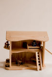 Darrahopens Baby & Kids > Baby & Kid's Toys > Building Toys Two Story Cottage house imaginative play