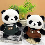 Darrahopens Baby & Kids > Baby & Kid's Toys > Dolls, Playsets & Toy Figures A unique Chinese panda plush toy, a simulated giant panda doll (green)