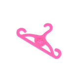 Darrahopens Baby & Kids > Baby & Kid's Toys > Dolls, Playsets & Toy Figures Pink Hangers Accessories For Barbie Doll, 20 pcs Dress Clothes Hangers