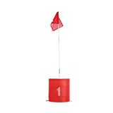 Darrahopens Baby & Kids > Baby & Kid's Toys > Dolls, Playsets & Toy Figures VEVOR Backyard Golf Game, 6 Hole Golf Course, Golf Game Practice Games, Golf Chipping Game for Family, Adults and Kids, Portable Outdoor Yard Golf Game for Lawn, Yard, Camping, Park, Beach
