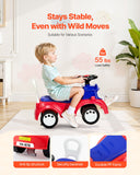 Darrahopens Baby & Kids > Baby & Kid's Toys > Dolls, Playsets & Toy Figures VEVOR Ride On Toddler Push Car, Push Car for Toddler 19 to 36 Months, Kids Ride On Toy with Music & Under-seat Storage, 25 kg Load Capacity, Foot-to-Floor Walker for Toddlers Boys Girls, Red