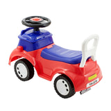 Darrahopens Baby & Kids > Baby & Kid's Toys > Dolls, Playsets & Toy Figures VEVOR Ride On Toddler Push Car, Push Car for Toddler 19 to 36 Months, Kids Ride On Toy with Music & Under-seat Storage, 25 kg Load Capacity, Foot-to-Floor Walker for Toddlers Boys Girls, Red