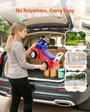 Darrahopens Baby & Kids > Baby & Kid's Toys > Dolls, Playsets & Toy Figures VEVOR Ride On Toddler Push Car, Push Car for Toddler 19 to 36 Months, Kids Ride On Toy with Music & Under-seat Storage, 25 kg Load Capacity, Foot-to-Floor Walker for Toddlers Boys Girls, Red
