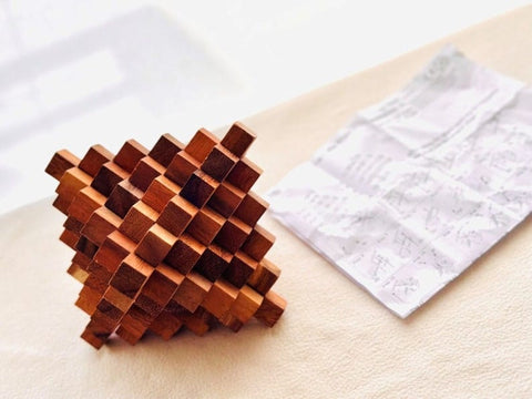 Darrahopens Baby & Kids > Baby & Kid's Toys > Kid's Jigsaw Puzzles Japanese Interlocking Ladder Puzzle