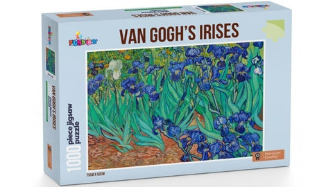 Darrahopens Baby & Kids > Baby & Kid's Toys > Kid's Jigsaw Puzzles Premium Van Goghs Irises 1000 Pieces Jigsaw Puzzle